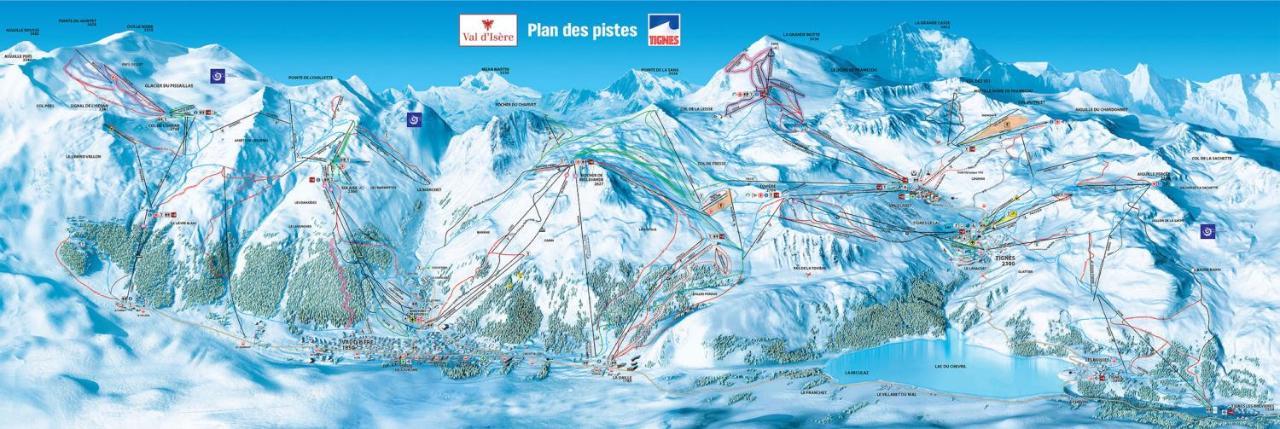 Residence La Daille - Val-D'Isere Eksteriør bilde